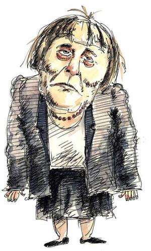 Cartoon: Angela (medium) by neophron tagged angela,merkel,germany,deutschland,kanzlerin