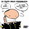 Cartoon: Festa della Repubblica (small) by lelecorvi tagged berlusconi,premier,italia,repubblica