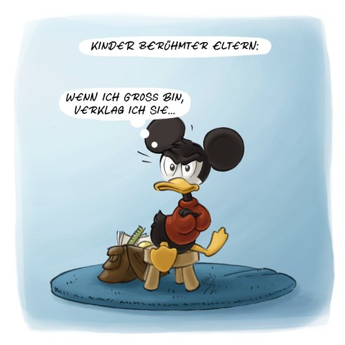 Cartoon: LACHHAFT Cartoon No. 382 (medium) by LACHHAFT tagged cartoon,comic,lachhaft,michael,mantel,witze,micky,mickey,maus,mouse,donald,duck,entenhausen,kinder,mickey mouse,maus,zeichentrick,zeichentrickfigur,donald duck,disney,kinder,familie,berühmt,promi,prominent,stars,star,verklagen,gericht,entenhausen,mickey,mouse,donald,duck