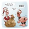 Cartoon: LACHHAFT Cartoon No. 335 (small) by LACHHAFT tagged cartoon comic lachhaft michael mantel witze weihnachten weihnachtsmann geschenke rute sadomaso sm lack und leder unartig