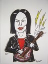 Cartoon: Jack White (small) by caknuta-chajanka tagged famous,person,musician