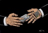 Cartoon: Transaction man (small) by caknuta-chajanka tagged money,financials