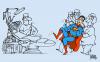 Cartoon: superman (small) by martirena tagged superman