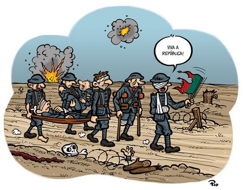 Cartoon: I World War (medium) by pe09 tagged politics