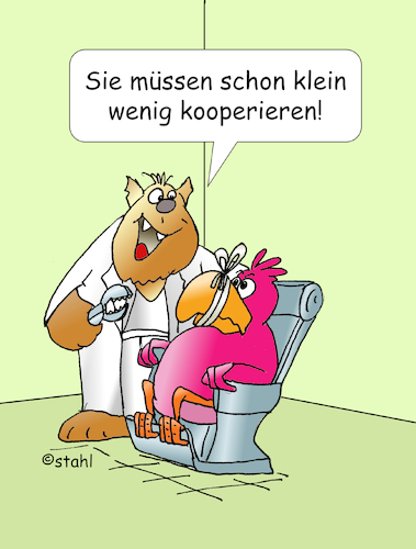 Cartoon: Angstpatienten (medium) by wista tagged angstpatienten,zahnarzt,arzt,angst,behandlung,termin,katze,vogel,bohren,karies,zahn,zähne,ziehen,extraktion,zahnfleisch,kasse,kassenpatient,krank,krankenkasse,praxis,angstpatienten,zahnarzt,arzt,angst,behandlung,termin,katze,vogel,bohren,karies,zahn,zähne,ziehen,extraktion,zahnfleisch,kasse,kassenpatient,krank,krankenkasse,praxis