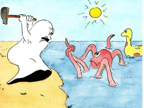 Cartoon: ginger und kalaschnikow 7 (medium) by wista tagged ginger,kalaschnikow