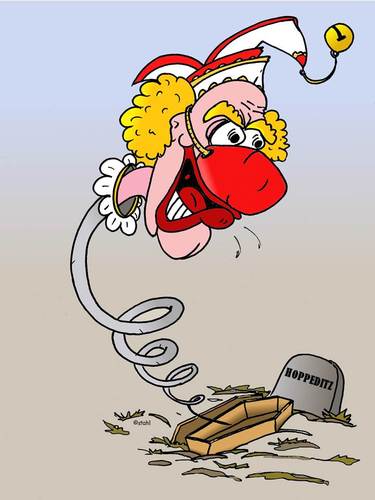 Cartoon: Hoppeditz (medium) by wista tagged hoppeditz,erwache,düsseldorf,karneval,carneval,elfter,november,narren,närrische,zeit