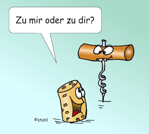 Cartoon: Korkenzieher (medium) by wista tagged korken,korkenzieher,flasche,wein,weinflasche,beziehung,liebe,zuneigung,freundschaft,korken,korkenzieher,flasche,wein,weinflasche,beziehung,liebe,zuneigung,freundschaft