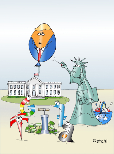 Cartoon: Lady Liberty (medium) by wista tagged lady,liberty,freiheit,freiheitsstatue,trump,usa,amerika,america,first,make,great,again,maga,milliardäre,unterstützung,amazon,facebook,tesla,google,apple,musk,bezos,zuckerberg,recht,präsident,autokratie,rechtsstaat,superreiche,oligarchen,geld,demokratie,gewaltenteilung,lady,liberty,freiheit,freiheitsstatue,trump,usa,amerika,america,first,make,great,again,maga,milliardäre,unterstützung,amazon,facebook,tesla,google,apple,musk,bezos,zuckerberg,recht,präsident,autokratie,rechtsstaat,superreiche,oligarchen,geld,demokratie,gewaltenteilung