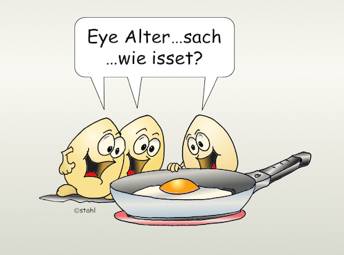 Cartoon: Spiegelei (medium) by wista tagged ostern,ostereier,suchen,spiegelei,hase,osterhase,eier,braten,rührei,kochen
