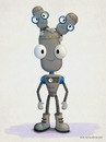 Cartoon: Mechanical family (small) by kellerac tagged cartoons,technology,robots,bot,mechanical,family,love,kids