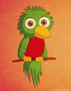 Cartoon: Quetzal the bird of freedom (small) by kellerac tagged quetzal,bird,nature,animals,vector,maria,keller,kellerac,freedom