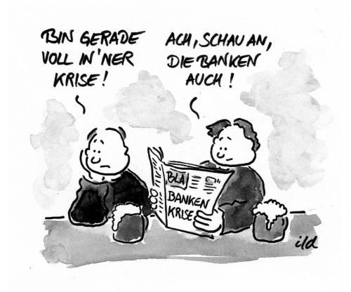 Cartoon: Voll in der Krise (medium) by achecht tagged freunde,freund,verständnis,unverständnis,ignoranz,finanzkrise,bankenkrise,finanzen,krise,bank,verzweiflung,wirtschaft,wirtschaftskrise,ignoranz,finanzkrise,bankenkrise,finanzen,krise,bank,verzweiflung,wirtschaft,wirtschaftskrise,beziehungskrise,mann,männer,freunde,freundschaft,sorgen,probleme,ausweglosigkeit,depression,banken,usa,geld,börse,kredite,kredit,verständnis,verständnisvoll