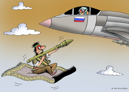 Cartoon: arab tale (medium) by Dubovsky Alexander tagged arab,war,terrorist,conflict