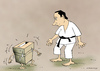 Cartoon: The fight election (small) by Dubovsky Alexander tagged elections,russia,putin,voter,poll