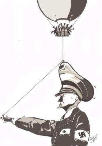 Cartoon: Hitler (medium) by cabap tagged manipulation