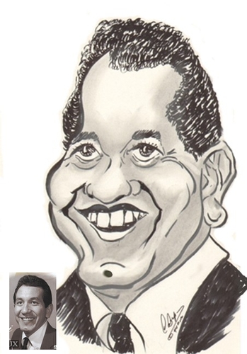 Cartoon: Trini Lopez (medium) by cabap tagged caricature