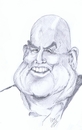 Cartoon: Don Lafontaine (small) by cabap tagged caricature