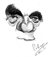 Cartoon: Karl Malden (small) by cabap tagged caricature,ipad