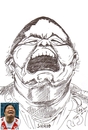 Cartoon: Mi ran Jang (small) by cabap tagged caricature