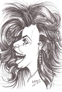Cartoon: Sandra Bullock (small) by cabap tagged caricature