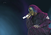 Cartoon: Slipknot (small) by szomorab tagged corey taylor slipknot heavy trash metal music live concert