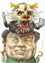 Cartoon: China-Dragon (small) by Rainer Ehrt tagged china mao globalisierung drache