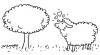 Cartoon: Ovelha miope (small) by Wilmarx tagged animal,love