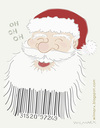 Cartoon: Santa is coming. Get ready (small) by Wilmarx tagged santa claus christmas barcode