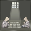 Cartoon: tic tac toe (small) by Wilmarx tagged game,jail,prison