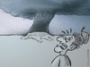 Cartoon: Tornado (small) by Wilmarx tagged global warming