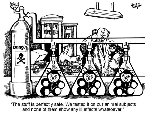 Cartoon: Bad Science (medium) by carol-simpson tagged science,bad,research,coporate,lies