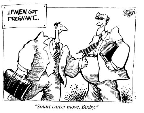 Cartoon: Congratulations! (medium) by carol-simpson tagged men,babies,pregnant