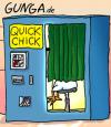 Cartoon: Quick Chick (small) by Gunga tagged quick,chick