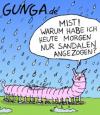 Cartoon: Tausendfüssler (small) by Gunga tagged tausendfüssler