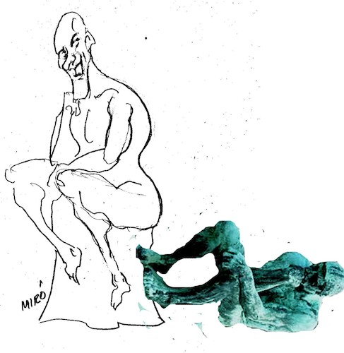Cartoon: Ajan (medium) by Miro tagged ajan