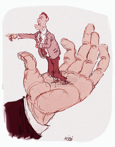Cartoon: no text (medium) by Miro tagged no,text