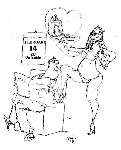 Cartoon: no text (medium) by Miro tagged no,text