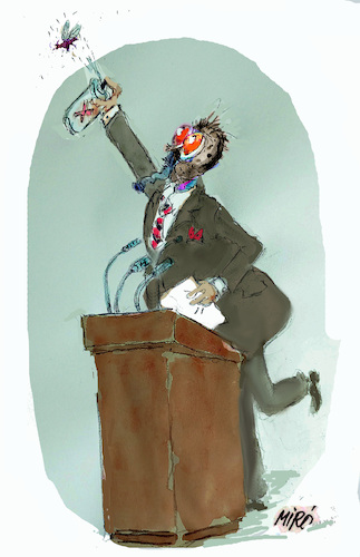 Cartoon: no text (medium) by Miro tagged no,text