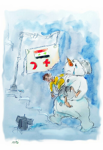 Cartoon: SIRYA (medium) by Miro tagged siriya