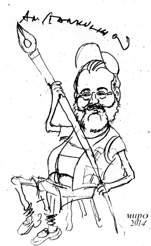 Cartoon: Stankulov (medium) by Miro tagged karikaturist