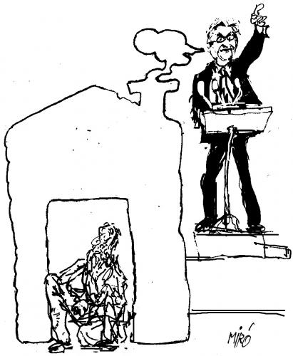 Cartoon: Steimeier (medium) by Miro tagged steinmaier