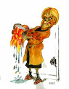 Cartoon: Merkel (small) by Miro tagged merkel