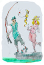 Cartoon: no text (small) by Miro tagged no,text