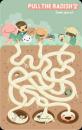 Cartoon: Radishgame (small) by Maria Tokyo tagged character,game