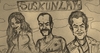 Cartoon: suskunlar (small) by SiR34 tagged tv,film