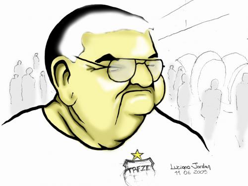 Cartoon: Gordinho do Calcadao (medium) by LucianoJordan tagged tablet,caricatura,treze,campina,grande,calcadao
