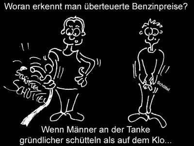 Cartoon: Benzinpreisschock (medium) by Newbridge tagged benzin,preis,teuer,kosten,sorgfalt,tankstelle,tanken