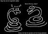Cartoon: Schlangenbiss (small) by Newbridge tagged schlangen gift biss frage schlangengift tier