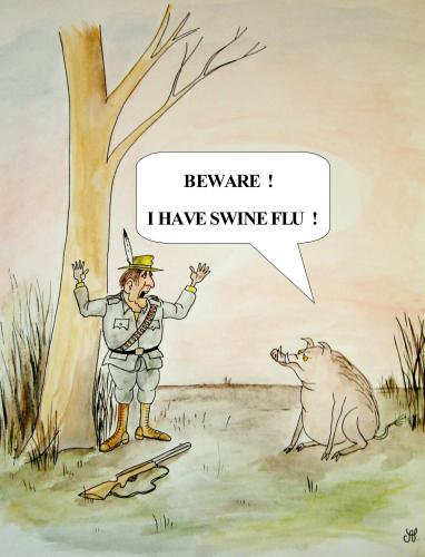 Cartoon: swine (medium) by Senad tagged svinja,senad,nadarevic,bosna,bosnia,karikatura